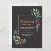 Winter Berries Greenery kerstfeestdag (Voorkant)