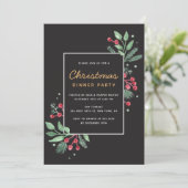 Winter Berries Greenery kerstfeestdag (Staand voorkant)