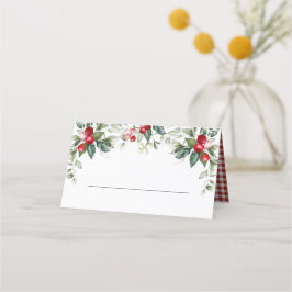Winter Berries Place Card Plaatskaartje