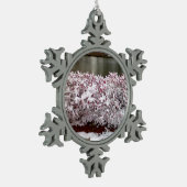 Winter Berries Snowflake Framed Ornament (Links)