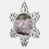 Winter Berries Snowflake Framed Ornament (Rechts)