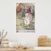 Winter Berries van Anne Anderson Poster (Keuken)