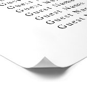 Winter Berries | Zoek je stoel | Zitschaart Poster (Hoek)