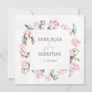 *~* Winter Berry AR12 QR RSVP Boho Wedding Kaart