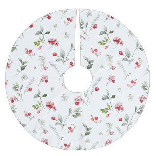 Winter Berry Botanische Boomrok Kerstboom Rok