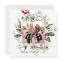 Winter Berry Family Foto