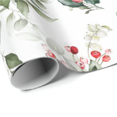 Winter Berry-kerstinpakpapier Cadeaupapier (Rol Hoek)