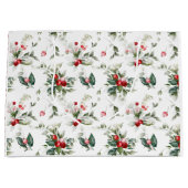 Winter Berry Kerstmis Groot Cadeauzakje (Voorkant)