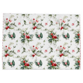 Winter Berry Kerstmis Groot Cadeauzakje (Achterkant)