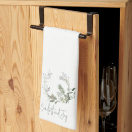 Winter Berry Krans Favoriet Tags Theedoek