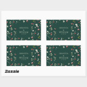 Winter Berry Wedding Sticker (Vel)
