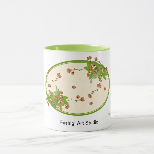 Winter Berry Wreath Mok (Midden)