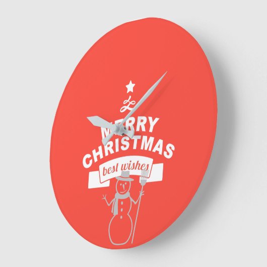 Winter Beste wensen Grote Klok (Hoek)