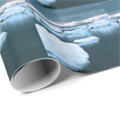 Winter Bevroren Antarctica Cadeaupapier (Rol Hoek)