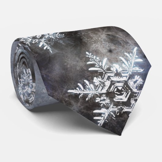 winter, bevroren stropdas (Opgerold)