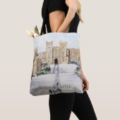 Winter bij het kasteel van Windsor door Farida Gre Tote Bag (Dichtbij)