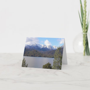 Winter bij het Whiskeytown Lake/ Kerstmis ..... Ka Kaart