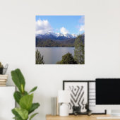 Winter bij het Whiskeytown Lake... Poster (Thuiskantoor)