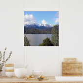 Winter bij het Whiskeytown Lake... Poster (Keuken)