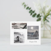 Winter bij Niagara Falls Briefkaart (Staand voorkant)