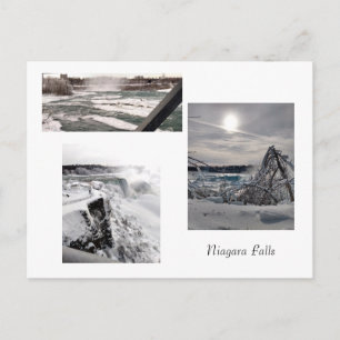 Winter bij Niagara Falls  Briefkaart