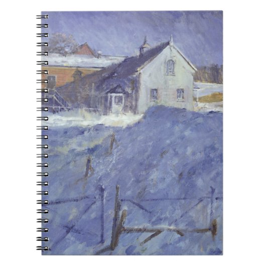 Winter bij Silver Lodge Notitieboek (Voorkant)
