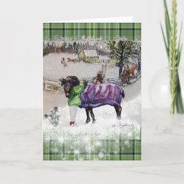 Winter bij Thistlebrook Blank Binnen