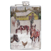 WINTER BIJ WEST HILLS RANCH HEUPFLES (Voorkant)