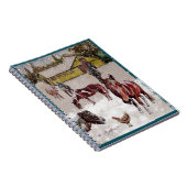 WINTER BIJ WEST HILLS RANCH NOTITIEBOEK (Rechterzijde)