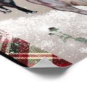 WINTER BIJ WEST HILLS RANCH POSTER (Hoek)