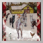 WINTER BIJ WEST HILLS RANCH POSTER (Voorkant)