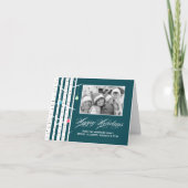 Winter Birch kerstkaarten Feestdagen Kaart (Voorkant)