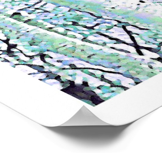 Winter Birch Poster (Hoek)