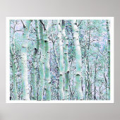 Winter Birch Poster (Voorkant)