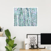Winter Birch Poster (Thuiskantoor)