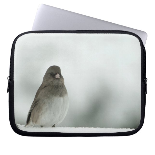 Winter Bird Laptop Sleeve (Voorkant)