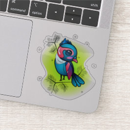 Winter Bird Sticker