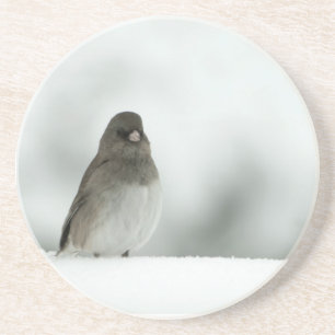 Winter Bird Zandsteen Onderzetter