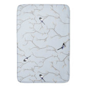 Winter BIrds Badmat (Voorkant Verticaal)
