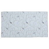 Winter Birds Kussensloop (Voorkant-Rechts)