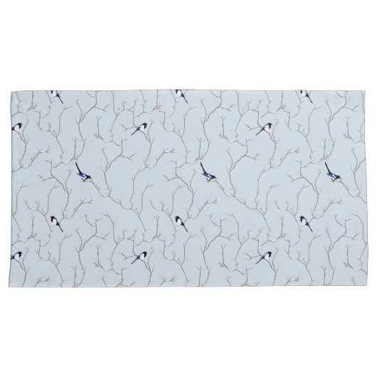 Winter Birds Kussensloop (Voorkant-Rechts)