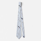 Winter BIrds Stropdas (Voorkant)