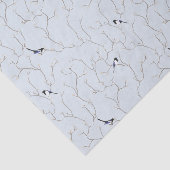 Winter BIrds Tissuepapier (Detail)