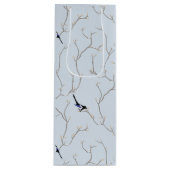 Winter Birds Wijn Cadeautas (Voorkant)