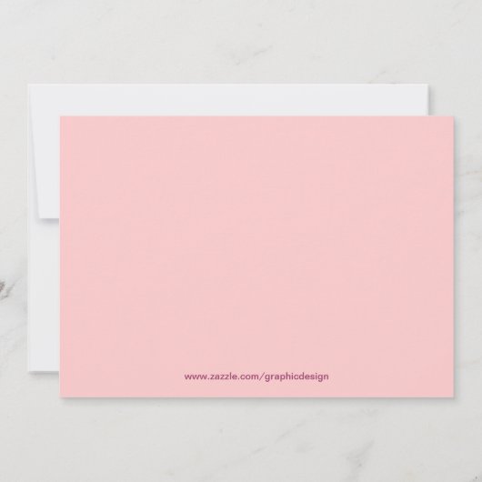 Winter Birthday Kaart (Achterkant)