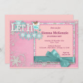 Winter Birthday Kaart (Voorkant / Achterkant)