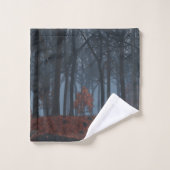 Winter bladeren badhanddoek set bad handdoek (Wasdoekje)