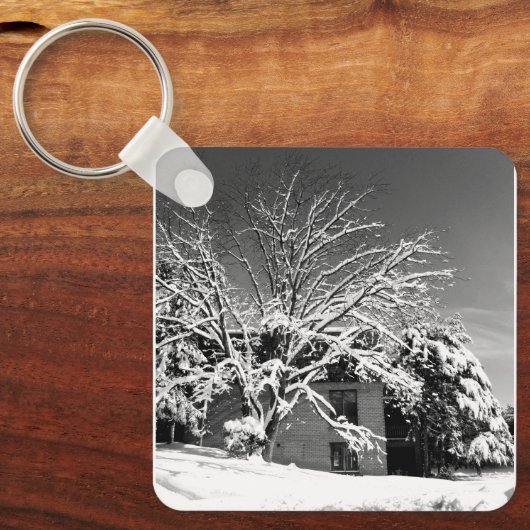 Winter Blast B+W Sleutelhanger (Voorkant)