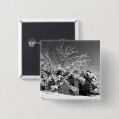 Winter Blast B+W Vierkante Button 5,1 Cm (Voorkant /achterkant)