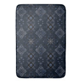 Winter Blauw Bad Mat (Voorkant Verticaal)